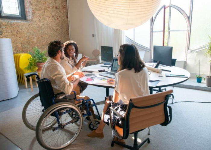 Inclusive group meeting - NDIS Social and Community Participation